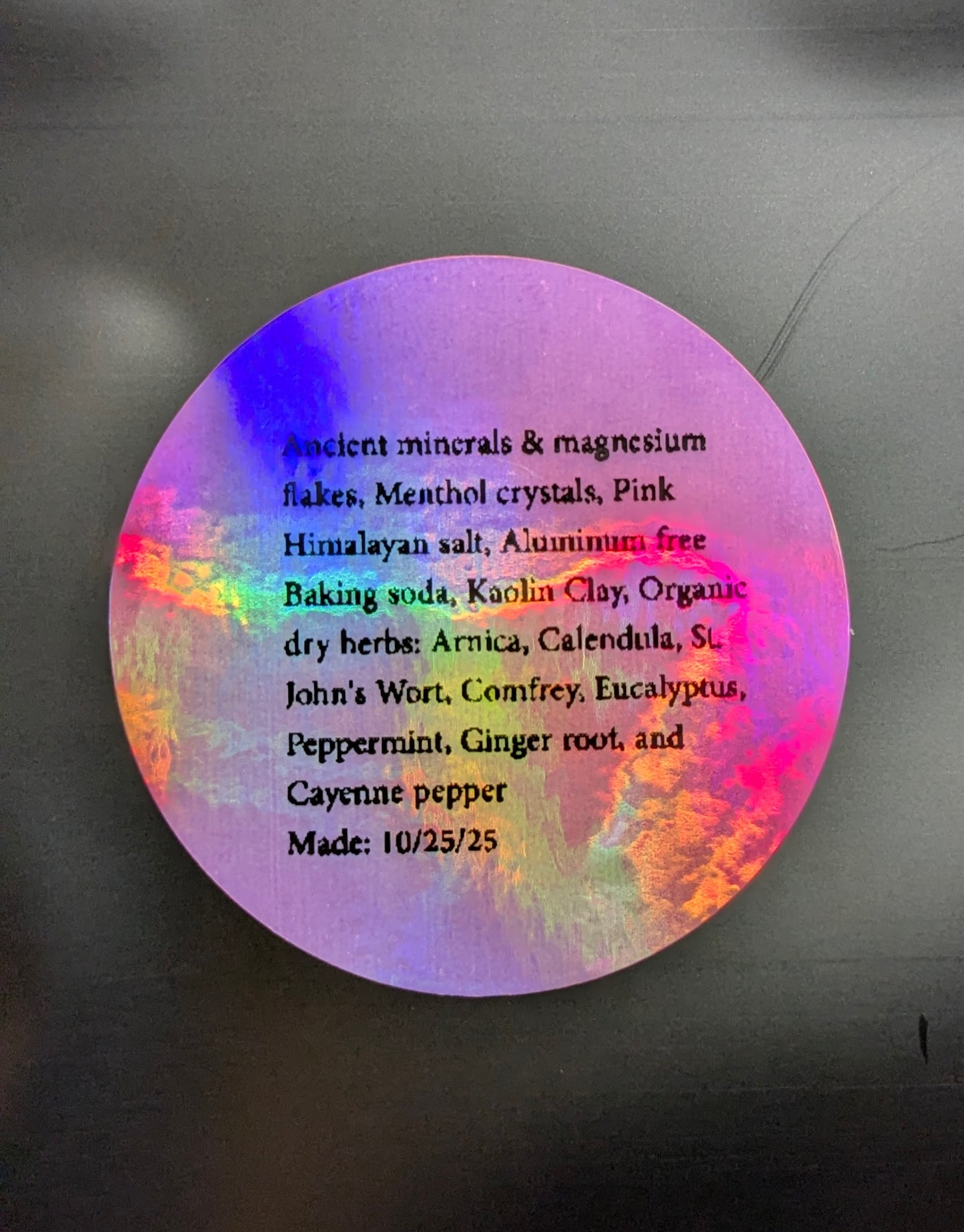 Cold and Comfort Detox Bath Soak