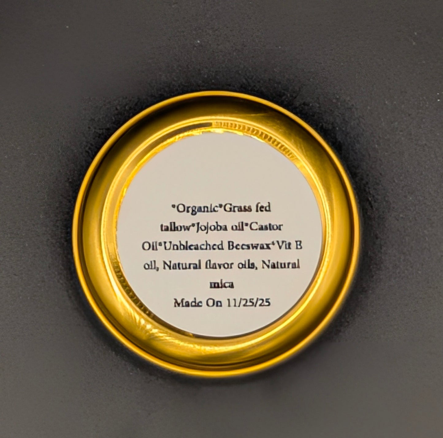 Tallow Lip Balm