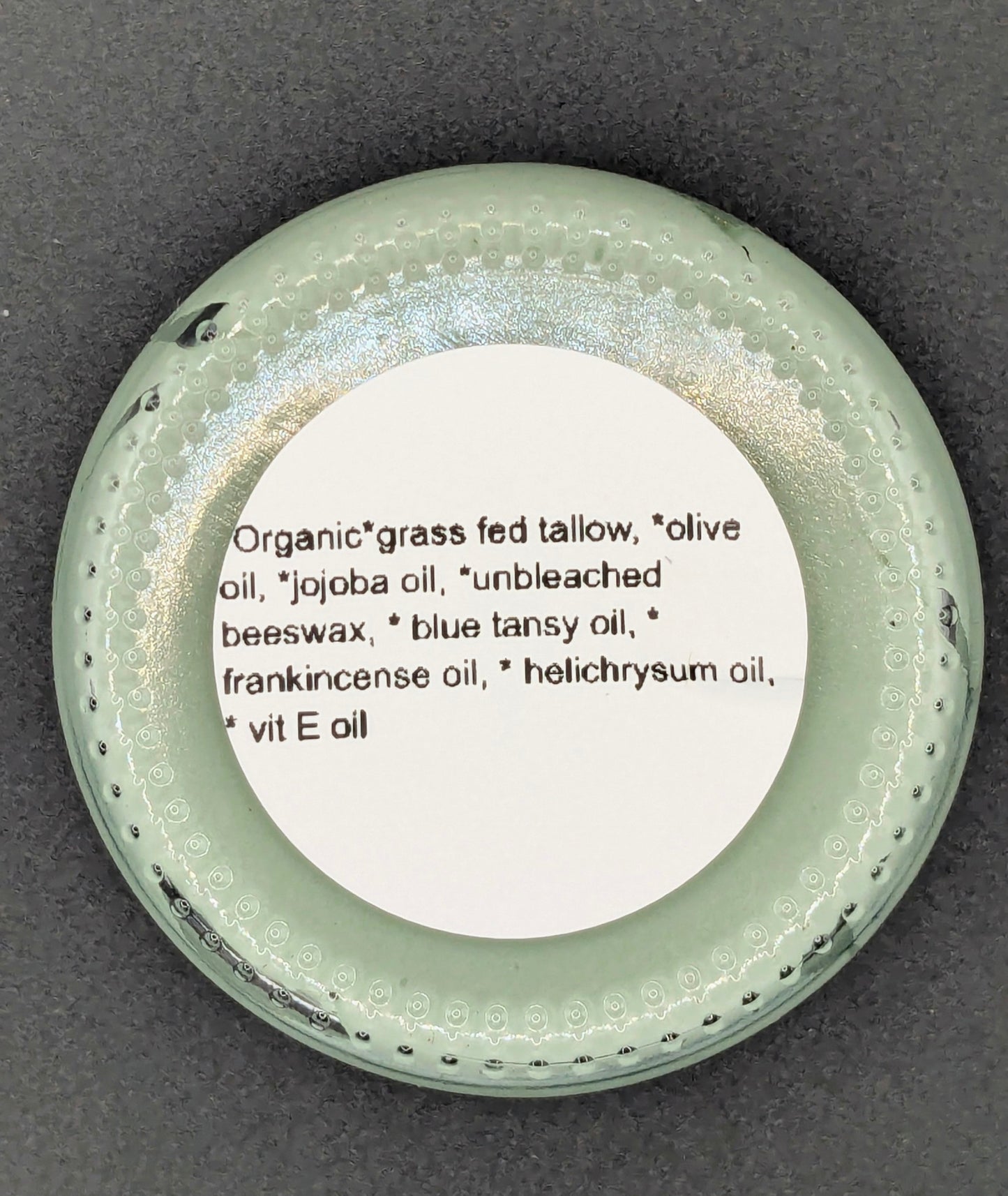 Organic Body Butter Tallow and Tansy