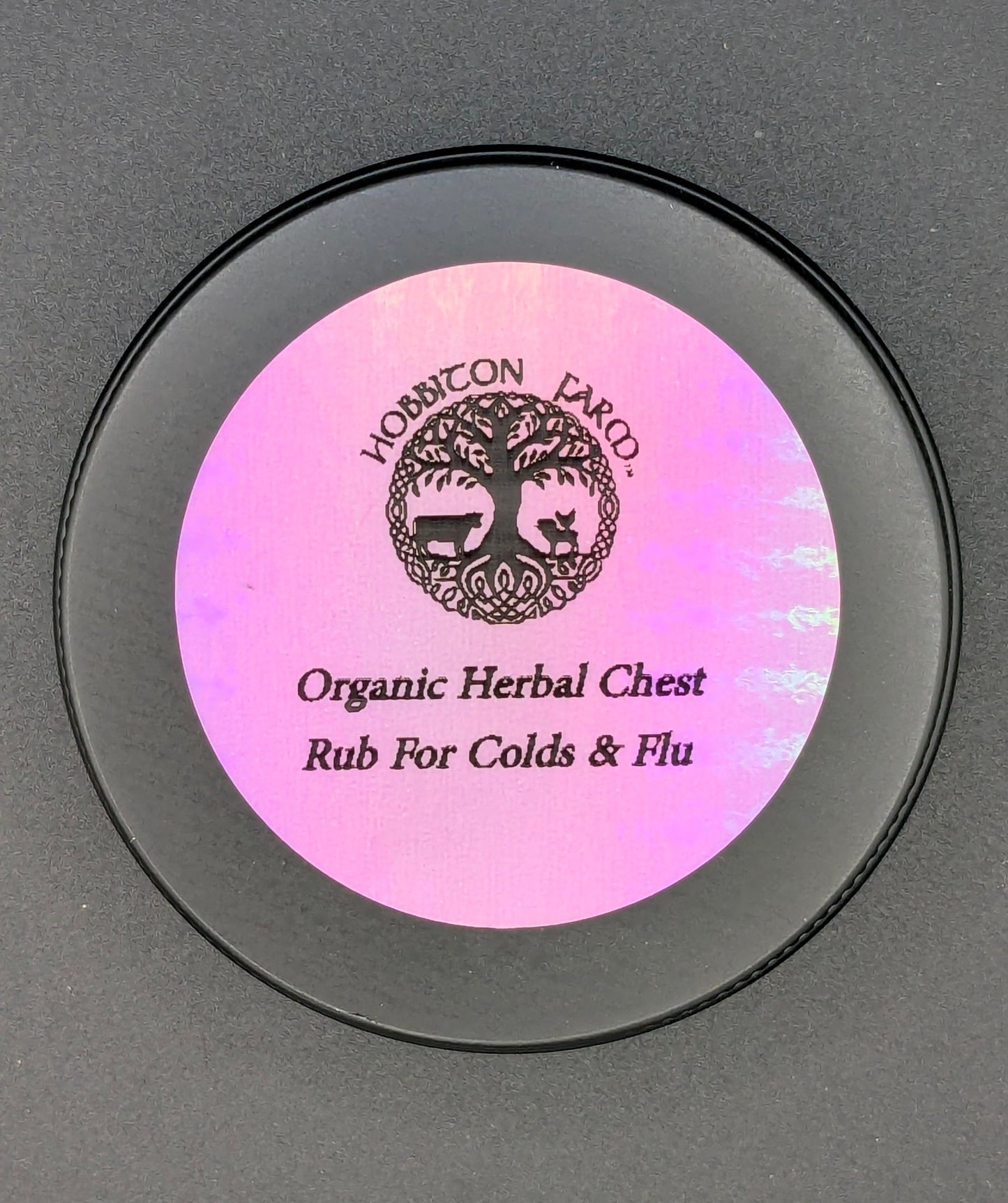 Organic Herbal Chest Rub for Colds and Flu