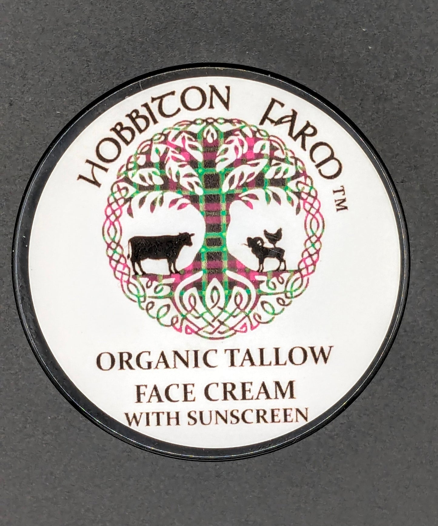 Organic Tallow Face Cream with Sunscreen