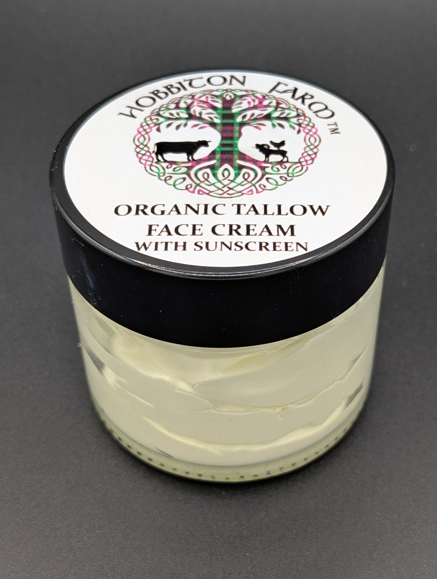 Organic Tallow Face Cream with Sunscreen