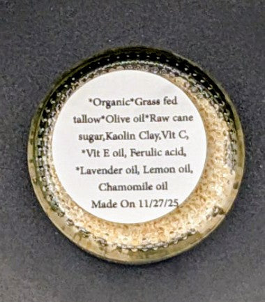 Tallow and Sugar Face and Body Scrub